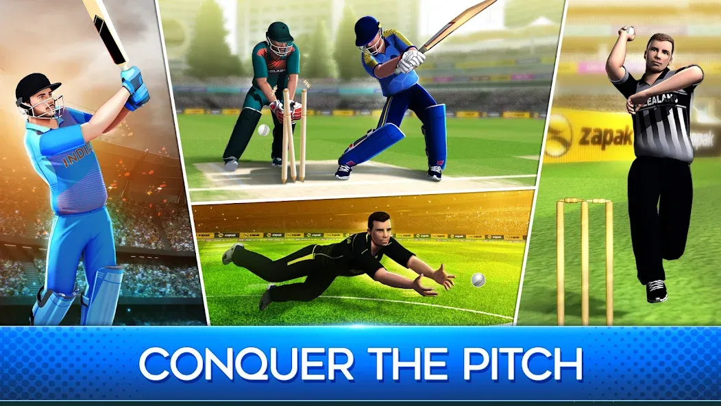 World Cricket Premier League (Всемирная крикетная Премьерлига) МОД/Взлом [Деньги, Монеты и Меню MOD] Screenshot 4