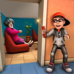 Скачать Взломанная Hide N Prank на Андроид — Все открыто
