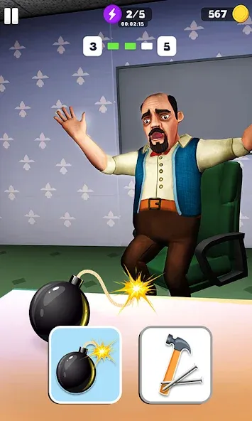The Office : Prank The Boss (Зе Офис) МОД/Взлом [Меню, Бесконечные монеты и Открытые уровни] Screenshot 5