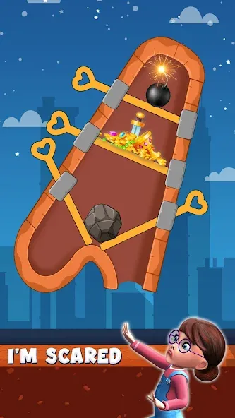 Pull The String : Nick's Quest (Пул Зе Стринг) МОД/Взлом [Деньги, Монеты и Меню MOD] Screenshot 3