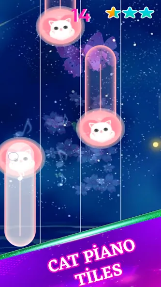 Pop Piano Fire : Magic Tiles 2 (Поп Пиано Файр) МОД/Взлом [Бесконечные деньги, Монеты и Мега MOD] Screenshot 3
