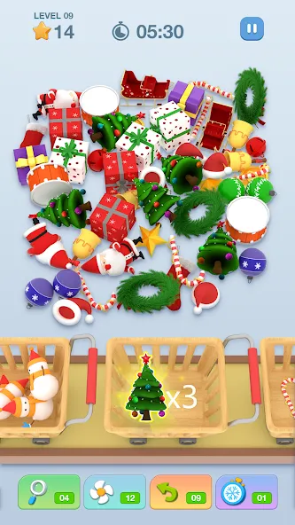 Joy Match 3D (Джой Матч 3D) МОД/Взлом [Много монет, Открытые уровни и Мега MOD] Screenshot 5