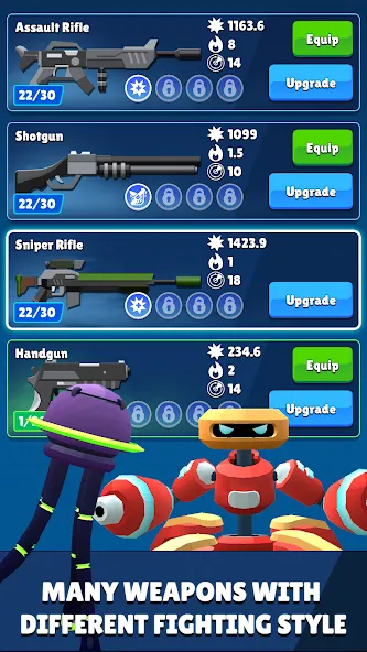 Ascent Hero: Roguelike Shooter (Ассент Хиро) МОД/Взлом [Деньги, Монеты и Меню MOD] Screenshot 2