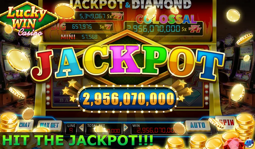 Lucky Win Casino™ SLOTS GAME (Лаки Вин казино СЛОТЫ ИГРА) МОД/Взлом [Много денег, Монет и Все открыто] Screenshot 3
