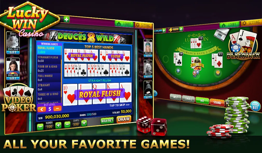 Lucky Win Casino™ SLOTS GAME (Лаки Вин казино СЛОТЫ ИГРА) МОД/Взлом [Много денег, Монет и Все открыто] Screenshot 5