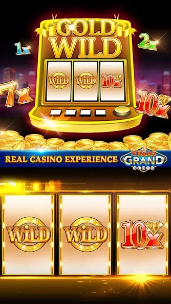Vegas Grand Slots:Casino Games (Вегас Гранд Слоты) МОД/Взлом [Много денег, Монет и Все открыто] Screenshot 2