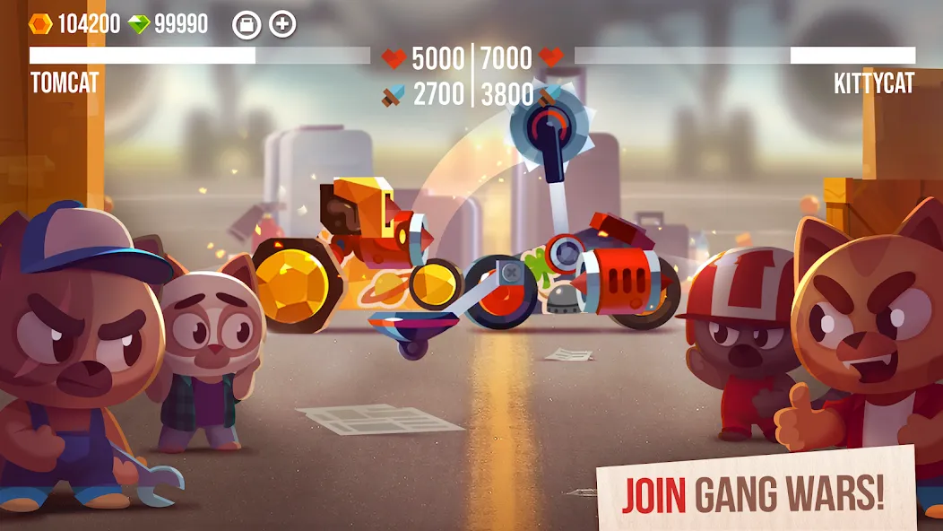 CATS: Crash Arena Turbo Stars (Кэтс) МОД/Взлом [Все открыто, Дополнительные деньги и Меню MOD] Screenshot 4