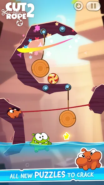 Cut the Rope 2 (Кат зе Роуп 2) МОД/Взлом [Деньги, Монеты и Меню MOD] Screenshot 3