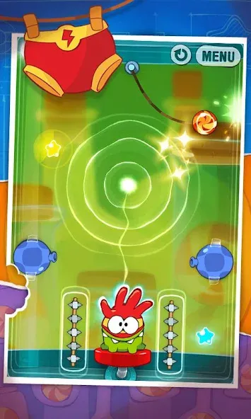 Cut the Rope: Experiments (Кат зе Роуп) МОД/Взлом [Деньги, Монеты и Меню MOD] Screenshot 3