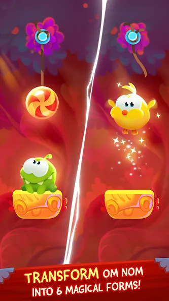 Cut the Rope: Magic (Кат зе Роуп) МОД/Взлом [Деньги, Монеты и Меню MOD] Screenshot 1