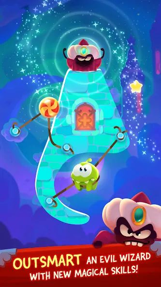 Cut the Rope: Magic (Кат зе Роуп) МОД/Взлом [Деньги, Монеты и Меню MOD] Screenshot 2