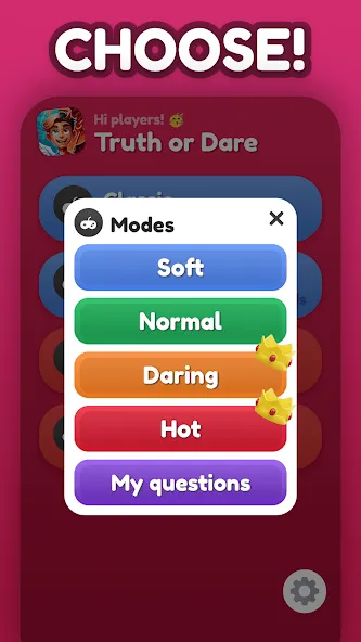 Truth or Dare Party Game (Трус или дерзни) МОД/Взлом [Много монет, Открытые уровни и Мега MOD] Screenshot 5