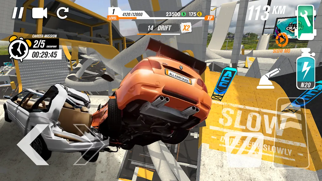 All Cars Crash (Олл Карс Краш) МОД/Взлом [Много денег, Монет и Все открыто] Screenshot 4