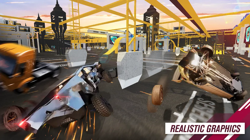 All Cars Crash (Олл Карс Краш) МОД/Взлом [Много денег, Монет и Все открыто] Screenshot 5