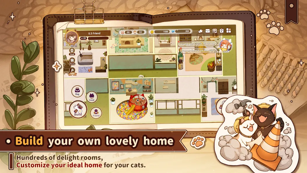 Losing Cats Way (Лузинг Кэтс Уэй) МОД/Взлом [Деньги, Монеты и Меню MOD] Screenshot 3