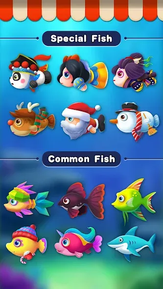 Solitaire Fish Klondike Card (Солитер Карточная игра Клондайк Фиш) МОД/Взлом [Бесконечные деньги, Монеты и Мега MOD] Screenshot 2