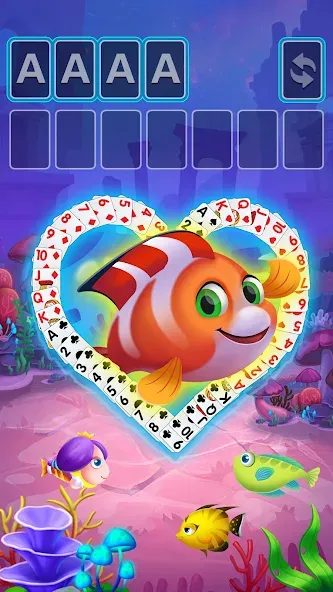 Solitaire Fish Klondike Card (Солитер Карточная игра Клондайк Фиш) МОД/Взлом [Бесконечные деньги, Монеты и Мега MOD] Screenshot 4