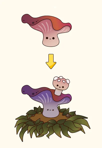 Mushroom Stories Clicker МОД/Взлом [Много монет, Открытые уровни и Мега MOD] Screenshot 2