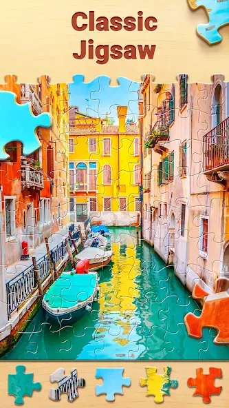 Puzzle Villa－HD Jigsaw Puzzles МОД/Взлом [Много монет, Открытые уровни и Мега MOD] Screenshot 1