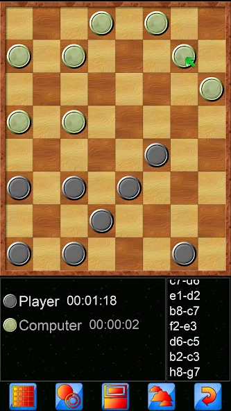 Checkers, draughts and dama МОД/Взлом [Меню, Бесконечные монеты и Открытые уровни] Screenshot 3