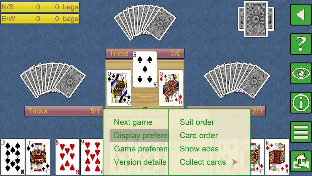 Spades V+, spades card game МОД/Взлом [Все открыто, Дополнительные деньги и Меню MOD] Screenshot 3