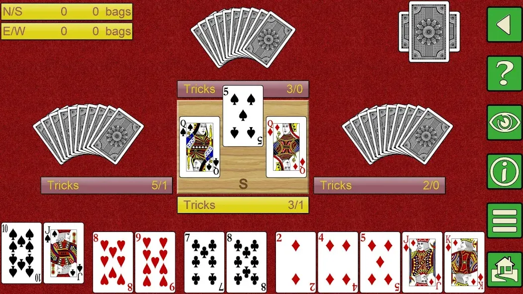 Spades V+, spades card game МОД/Взлом [Все открыто, Дополнительные деньги и Меню MOD] Screenshot 4