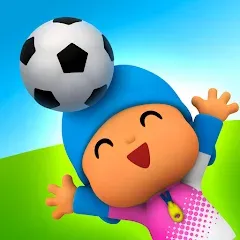 Скачать Взломанная Talking Pocoyo Football (Много денег) на Андроид бесплатно