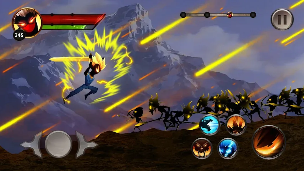 Stickman Legends Offline Games МОД/Взлом [Бесконечные деньги, Монеты и Мега MOD] Screenshot 4