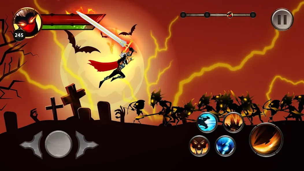 Stickman Legends Offline Games МОД/Взлом [Бесконечные деньги, Монеты и Мега MOD] Screenshot 3