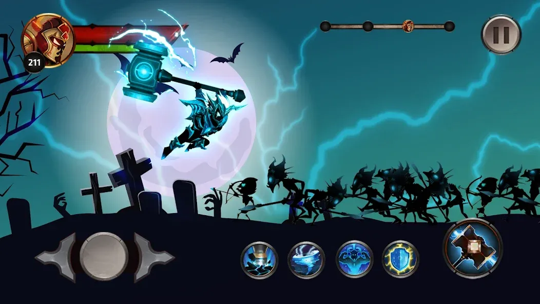 Stickman Legends Offline Games МОД/Взлом [Бесконечные деньги, Монеты и Мега MOD] Screenshot 4
