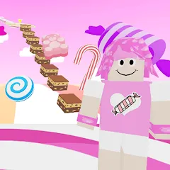 Скачать Candy Parkour Sweet girl Взлом (Много денег и без рекламы) на Android бесплатно