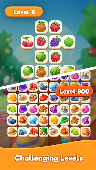 Tasty Match -  Zen Connect МОД/Взлом [Бесконечные деньги, Монеты и Мега MOD] Screenshot 5
