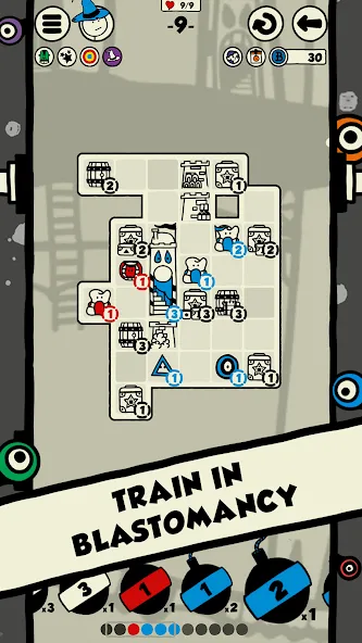 Blastomancer: The Puzzle Game МОД/Взлом [Деньги, Монеты и Меню MOD] Screenshot 2