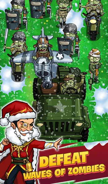 Zombie War Idle Defense Game (Зомби Война) МОД/Взлом [Бесконечные деньги, Монеты и Мега MOD] Screenshot 4