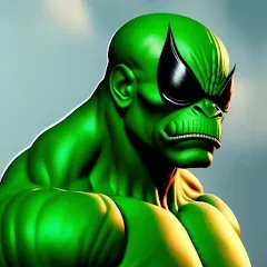 Скачать взломанную Monster Superhero: Green Fight на Андроид бесплатно (Мод: Много денег)