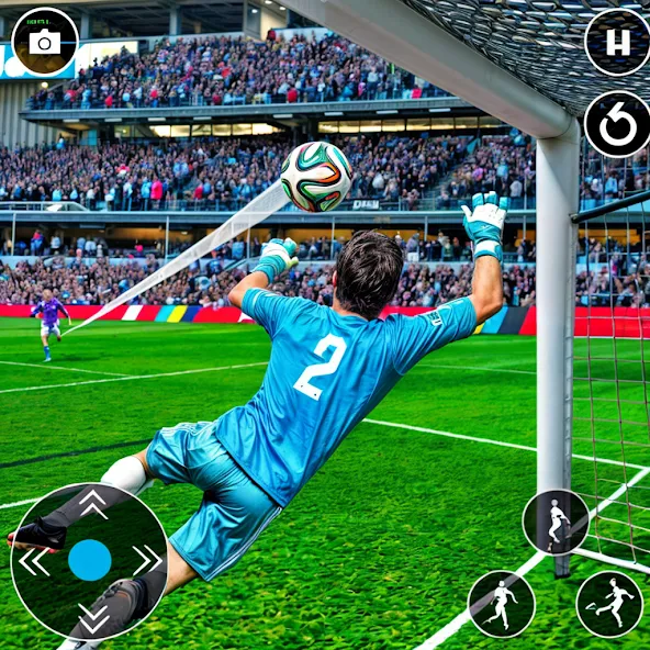 Soccer Games Football 2022 МОД/Взлом [Много денег, Монет и Все открыто] Screenshot 1