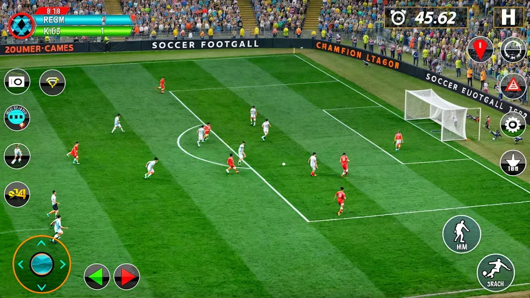Soccer Games Football 2022 МОД/Взлом [Много денег, Монет и Все открыто] Screenshot 3