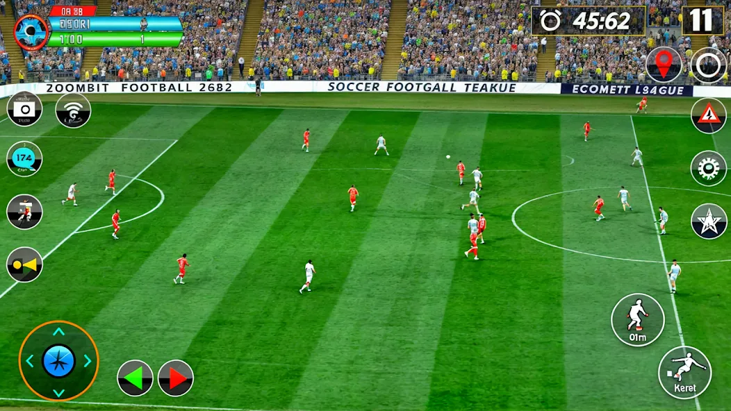 Soccer Games Football 2022 МОД/Взлом [Много денег, Монет и Все открыто] Screenshot 4