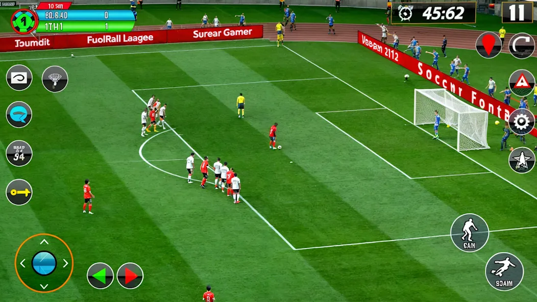 Soccer Games Football 2022 МОД/Взлом [Много денег, Монет и Все открыто] Screenshot 5