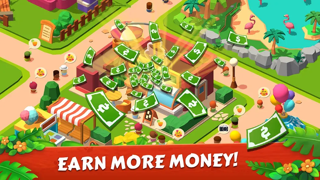 Zoo Tile - Match Puzzle Game (Зу Тайл) МОД/Взлом [Деньги, Монеты и Меню MOD] Screenshot 3