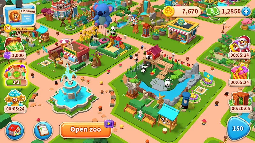 Zoo Tile - Match Puzzle Game (Зу Тайл) МОД/Взлом [Деньги, Монеты и Меню MOD] Screenshot 5