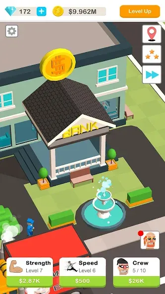 Idle Robbery (Айдл Роббери) МОД/Взлом [Бесконечные деньги, Монеты и Мега MOD] Screenshot 4