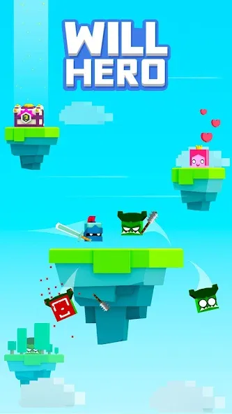 Will Hero (Уил Хиро) МОД/Взлом [Много монет, Открытые уровни и Мега MOD] Screenshot 1
