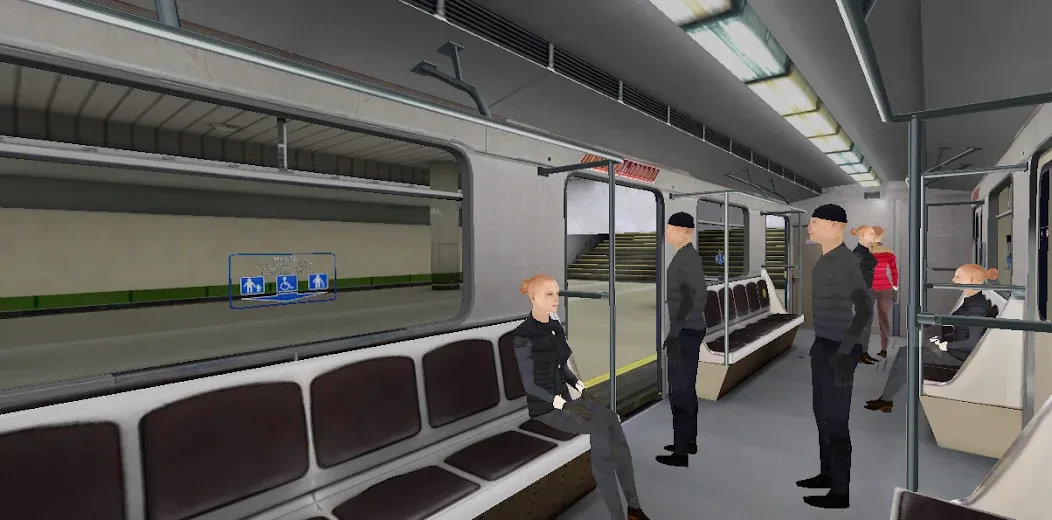 Minsk Subway Simulator МОД/Взлом [Много денег, Монет и Все открыто] Screenshot 5