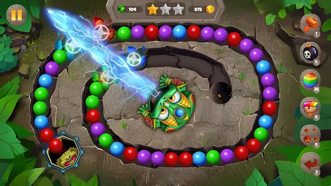 Marble Bubbles: Blast Pop Game МОД/Взлом [Деньги, Монеты и Меню MOD] Screenshot 5