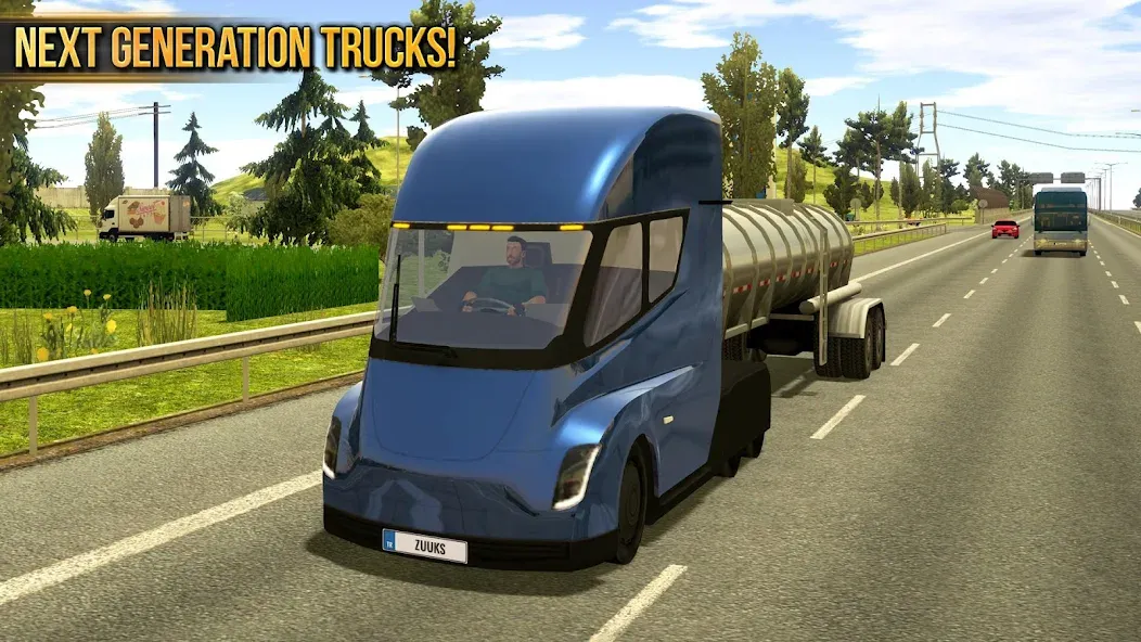 Truck Simulator : Europe МОД/Взлом [Деньги, Монеты и Меню MOD] Screenshot 5