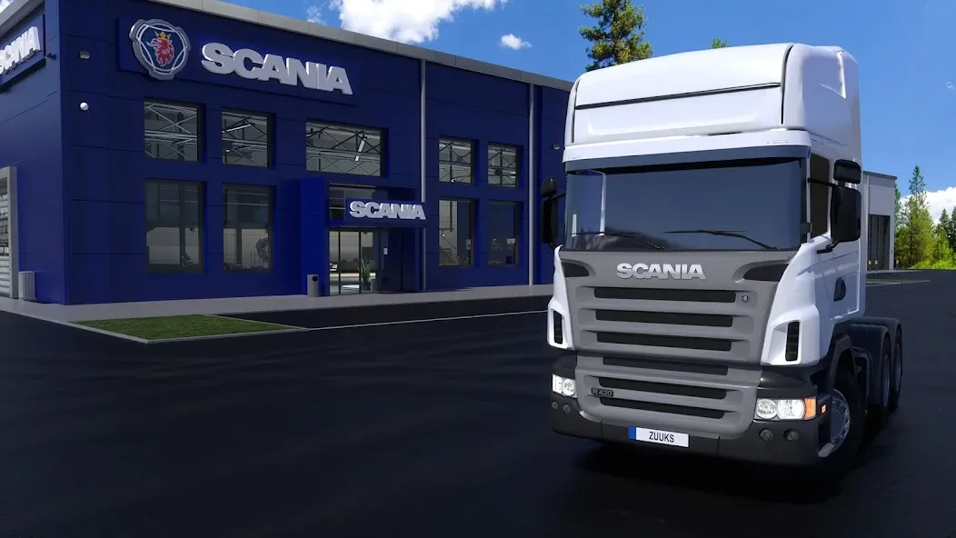 Truck Simulator : Ultimate (Трак Симулятор) МОД/Взлом [Деньги, Монеты и Меню MOD] Screenshot 1