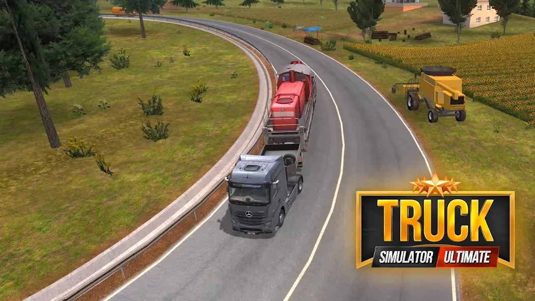 Truck Simulator : Ultimate (Трак Симулятор) МОД/Взлом [Деньги, Монеты и Меню MOD] Screenshot 3