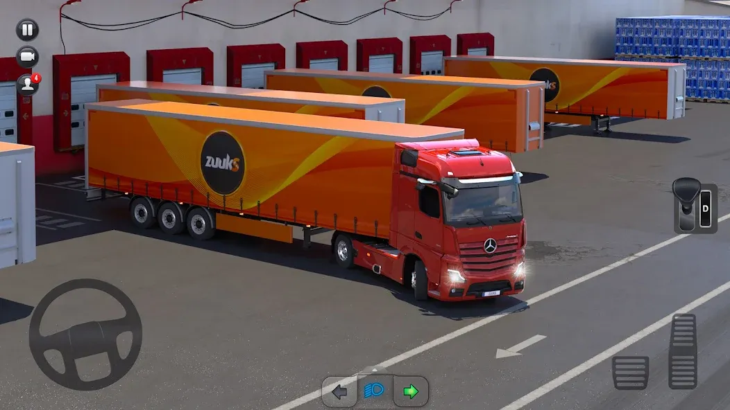 Truck Simulator : Ultimate (Трак Симулятор) МОД/Взлом [Деньги, Монеты и Меню MOD] Screenshot 5