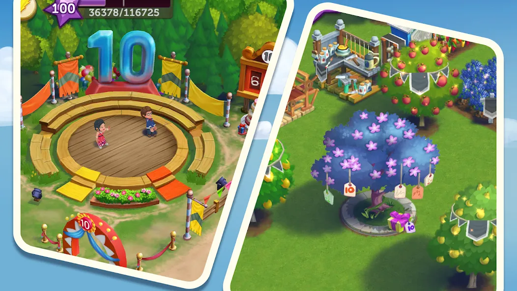 FarmVille 2: Country Escape (ФармВилл 2 С) МОД/Взлом [Деньги, Монеты и Меню MOD] Screenshot 3